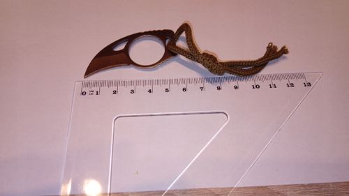 Pazur, nozyk z futerałem kieszonkowy, EDC survival na Arena.pl