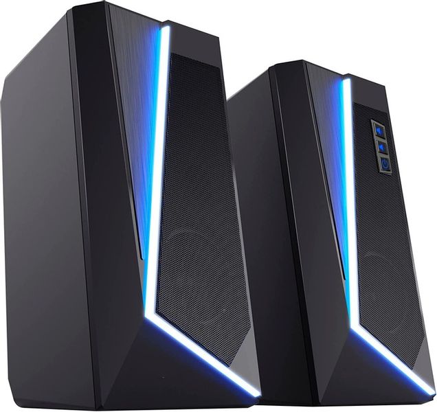 Głośniki Komputerowe Zasilanie USB Bluetooth + AUX zdjęcie 1