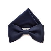 KOMUNIJNA GRANATOWA MUCHA Z GRANATOWĄ POSZETKĄ