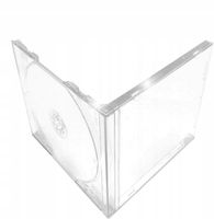 Pudełka 1 CD Jewel Case MAXELL CD BOX Clear 50 szt