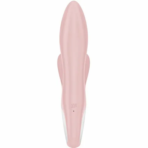 satisfyer air pump bunny 3 - rożowy, dmuchany model z 12 trybami pracy na Arena.pl