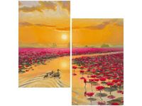 OBRAZ DRUK KACZKI LILIACH