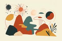 Plakat 30x20cm Kosmos Barw