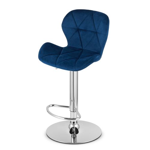 Hoker WEST - aksamit granatowy / baza chrom x 2 na Arena.pl