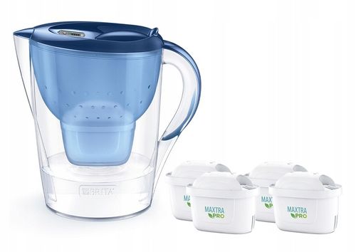Dzbanek filtrujący Brita Marella XL +4 filtry Maxtra Plus PRO Performance na Arena.pl
