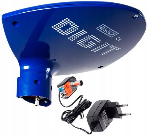 ANTENA DVBT2 DO TELEWIZJI NAZIEMNEJ TELMOR DIGIT ACTIVA 5G FILTR na Arena.pl