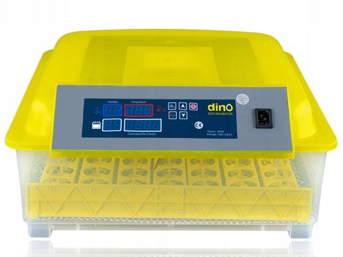 Kompletny zestaw INKUBATOR AUTOMATYCZNY DINO do 56 JAJ DROBIU Różne GATUNKI na Arena.pl
