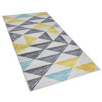 Dywan 80 x 150 cm wielokolorowy KALEN