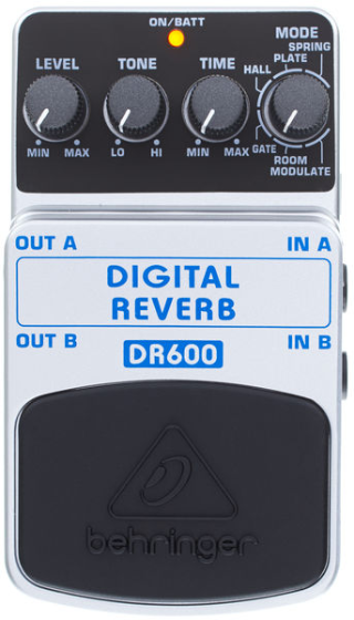 Efekt gitarowy Behringer DR600 Digital Reverb zdjęcie 4
