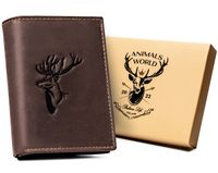 portfel męski skórzany n4-chm-deer brown
