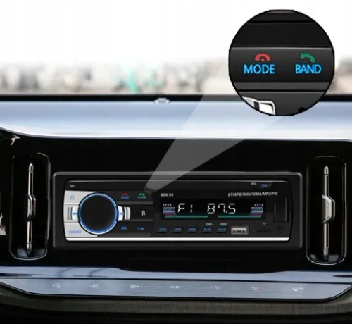 Radio Samochodowe Bluetooth 1Din USB AUX TF Pilot na Arena.pl