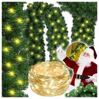 Girlanda CHOINKOWA ŚWIĄTECZNA GĘSTA JAK ŻYWA Łańcuch Świąteczny 300cm 70LED