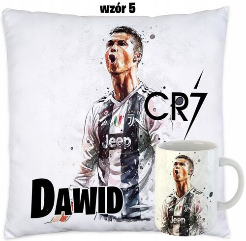 Kubek i Poduszka dla fana CRISTIANO RONALDO CR7 na Arena.pl