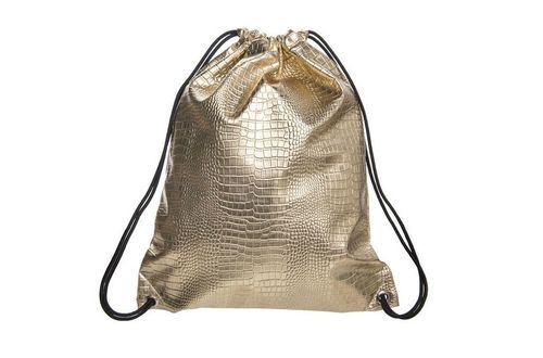 PLECAK LEATHER CROCODILE GOLD na Arena.pl