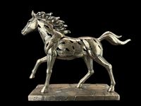 KOŃ W GALOPIE PODŚWIETLANY VERONESE WU78112A1