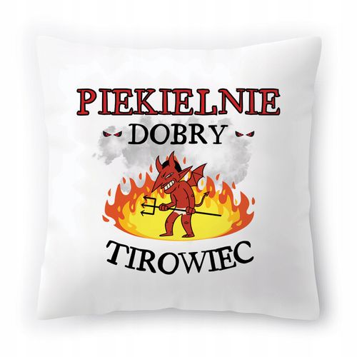 Poduszka Dla Tirowca Kierowcy Na Urodziny Prezent Z Nadrukiem Ze Zdjęciem na Arena.pl