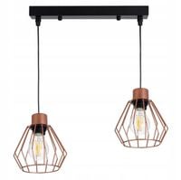 Lampa wisząca zwis żyrandol sufiowa loft brylant 2