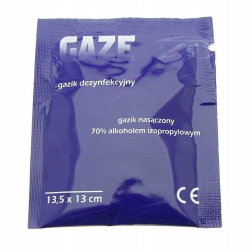 Gazik Dezynfekcyjny - 100 szt. na Arena.pl