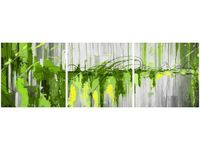 OBRAZ GREEN WATERFALL ZIELONY WODOSPAD