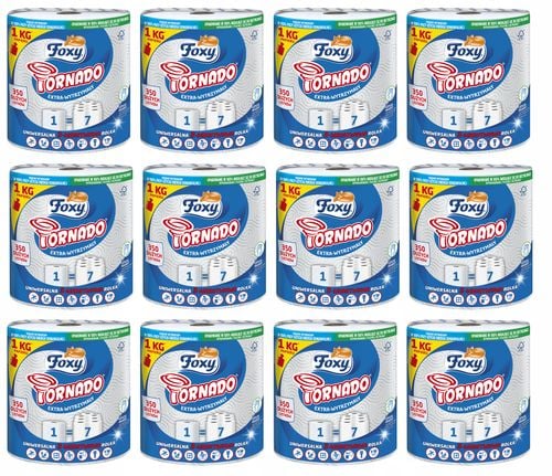 Ręcznik Papierowy FOXY TORNADO - 12 szt. na Arena.pl