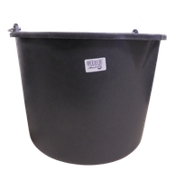 WIADRO BUDOWLANE Z RĄCZKĄ CZARNE 15 LITRÓW POLMER