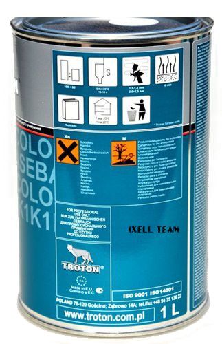 LAKIER BAZA DO AUT CZYSTO CZERWONA 1 L TROTON 734 na Arena.pl