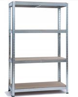 Regał magazynowy metalowy 172x80x30 4 półki x175kg