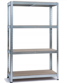 Regał magazynowy metalowy 172x80x30 4 półki x175kg