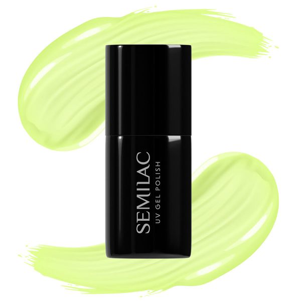SEMILAC Lakier hybrydowy 604 Luminous Lemon 7ml zdjęcie 1
