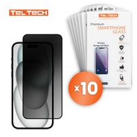Teltech szkło hartowane Privacy do iPhone 16 Pro Max / 17 Pro Max  10szt
