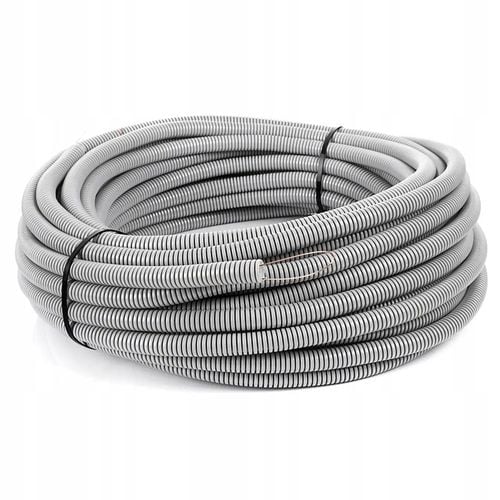 RURA KARBOWANA PESZEL PVC Z PILOTEM FI 25mm 25m 320N 6163A-25P SZARY PAWBOL na Arena.pl