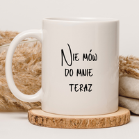 CHAMSKI KUBEK BEZ CENZURY | ŚMIESZNY PREZENT | DO PRACY BIURA DOMU | 330 ml