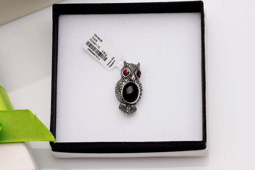 Srebrna broszka RDM4110 - Markazyty na Arena.pl