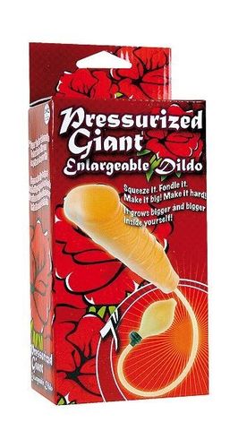 PRESSURIZED GIANT ENLARGABLE DILDO CA.18CM na Arena.pl