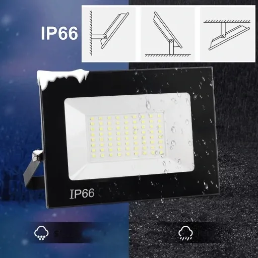 HALOGEN Naświetlacz LED SLIM CZUJNIK RUCHU zmierzchu reflektor z czujnikiem zdjęcie 10