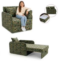 Łóżko dziecięce sofa kanapa rozkładana pojemnik zielony Denis 3B Family