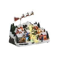 ozdoby świąteczne Home ESPRIT Wielokolorowy Muzyczne