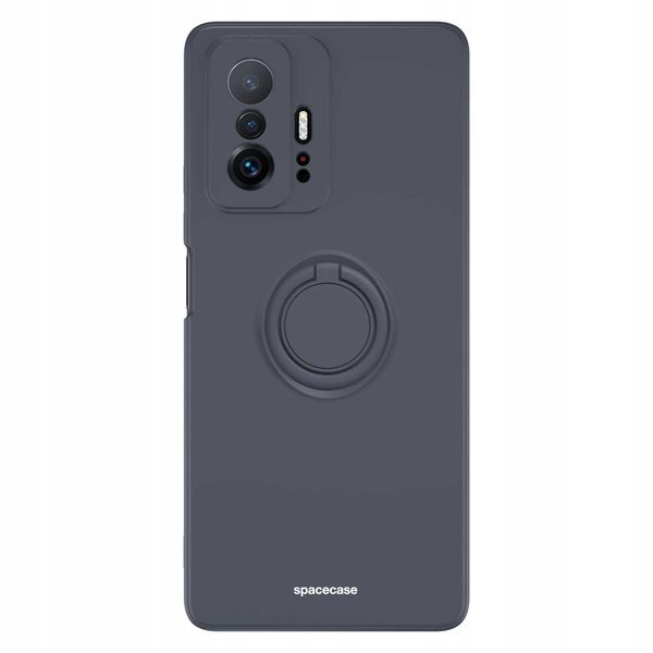 Spacecase Silicone Ring Xiaomi Mi 11T/11T Pro Black zdjęcie 7