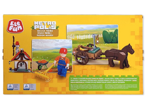 Klocki Elefun Metropolis Wesoła farma 12108 na Arena.pl