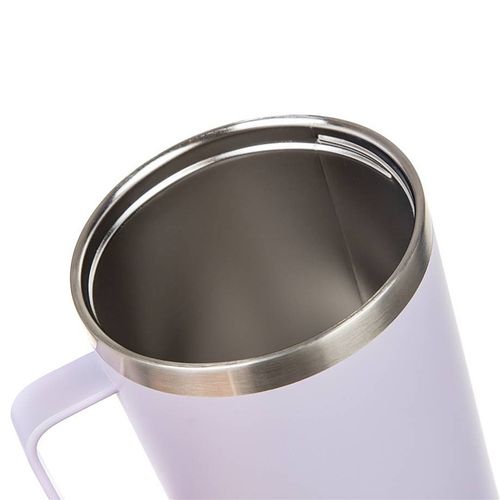 stalowy kubek termiczny termos 1200ml z rączką i słomką banquet twain lila na Arena.pl