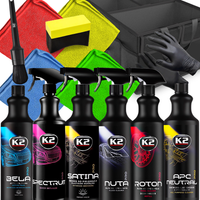 K2 PRO KOMPLETNY ZESTAW DO DETAILINGU SAMOCHODU APC NUTA SATINA ROTON BELA