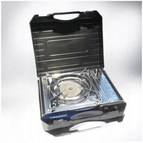 KUCHENKA TURYSTYCZNA TIROSS TS-266 SREBRNA 1650 W + 4 I BUTLE GAZOWE na Arena.pl