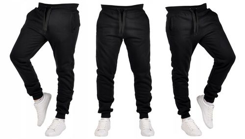 K01 r. XL MĘSKIE SPODNIE DRESOWE JOGGERY GŁADKIE na Arena.pl