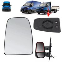 Lustro Górne Lewy Wkład Lusterka Iveco Daily 2014-2025 Ogrzewane Szkło 2pin