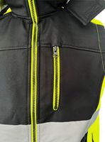 BEZRĘKAWNIK ROBOCZY męski Kamizelka Ocieplana Odblaskowa BHP SOFTSHELL XL