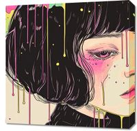 Obraz 60x60cm Strugi Kolorów