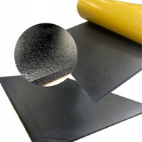 Pianka akustyczna samoprzylepna 200x100x2 cm Folia ochronna, Trudnopalna