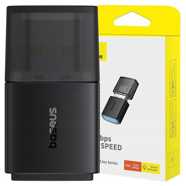 adapter wifi baseus fastjoy 300mbps (czarny) zdjęcie 1