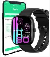 SMARTWATCH ZEGAREK POLSKIE MENU ROZMOWY SPORT SMART WATCH MĘSKI ORAZ DAMSKI
