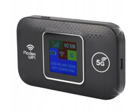 PRZENOŚNY MOBILNY MODEM RUTER NA KARTE SIM 4G LTE WIFI 300MBPS CZARNY